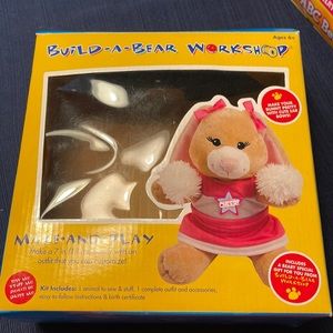 Build a Bear Make and Play Cheer Bunny